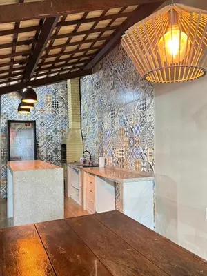 A cozinha ou kitchenette de Casa Paraiso