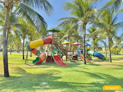 A área de jogos para crianças em Condomínio Aquaville Resort