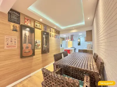 A cozinha ou kitchenette de Condomínio Aquaville Resort
