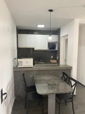 A cozinha ou kitchenette de Flat via venetto