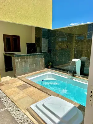 A piscina em ou perto de Casa de Praia - Preá - CE