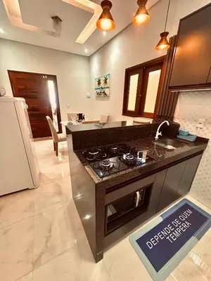 Uma televisão e/ou sistema de entretenimento em Casa de Praia - Preá - CE