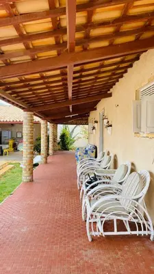 A planta de Maravilhosa casa com piscina