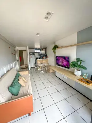 A cozinha ou kitchenette de Apt Vista Mar