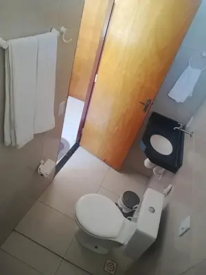 Uma casa de banho em Pousada Apart Praia Uruaú
