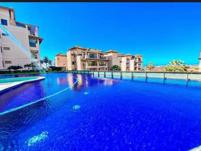 A piscina em ou perto de Apto Beverly Hills Residence, próx Beach Park
