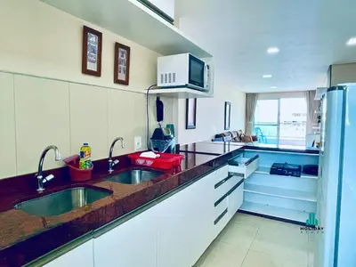 A cozinha ou kitchenette de Reserva Dunnas by Holiday Stays