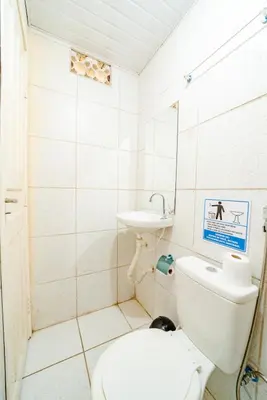 Uma casa de banho em Flat com Wi-Fi proximo ao Aeroporto