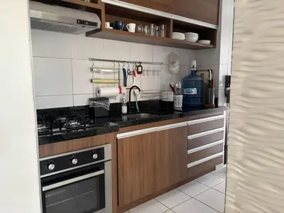 A cozinha ou kitchenette de Appartement 12 à 200m de la plage
