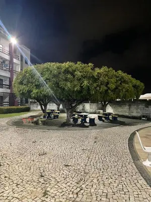 Um jardim no exterior de Appartement 12 à 200m de la plage