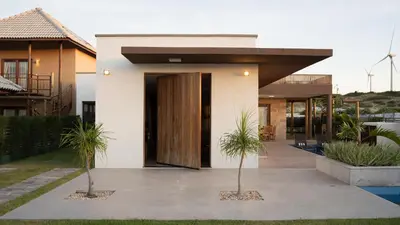 O edifício onde a villa está situado
