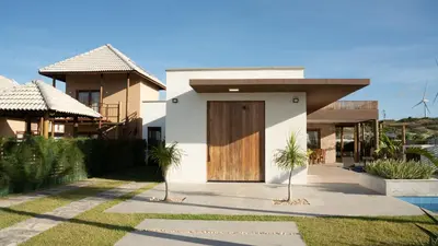 O edifício onde a villa está situado