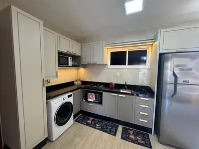 A cozinha ou kitchenette de BP309 - Ap lindo e decorado a 100 m da praia do Cumbuco, com o melhor custo-benefício