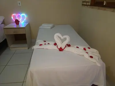 O spa e/ou outras comodidades de bem-estar em Refúgio Canaã
