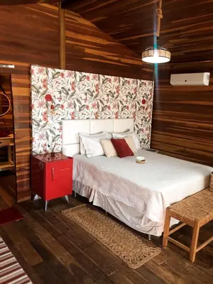Uma cama ou camas num quarto em Villa kite