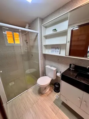 Uma casa de banho em Elegance Residences Cumbuco