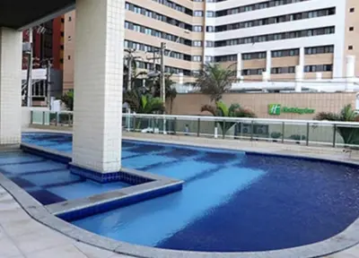 A piscina em ou perto de Terraços do Atlântico, Apto 2 Quartos Vista Mar, Praia Iracema