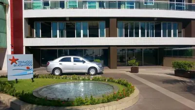 O edifício onde o apartamento está situado