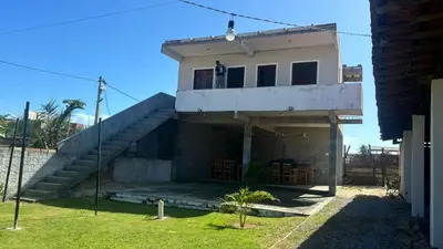 O edifício onde a casa de férias está situado