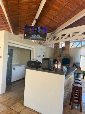 Uma área de estar em Casa Beach park