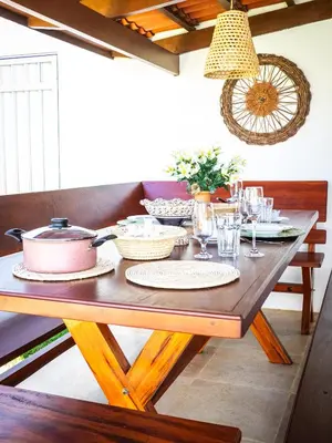 A planta de Kite Oasis Parajuru Casa Ilha