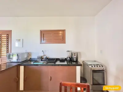 A cozinha ou kitchenette de Reserva BeachFront - Retirinho
