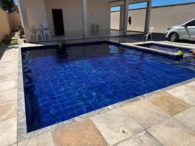A piscina em ou perto de Casa paraíso natural