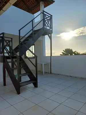 Uma varanda ou terraço em Casa Mar