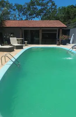 A piscina em ou perto de Chácara Nossa Senhora Aparecida