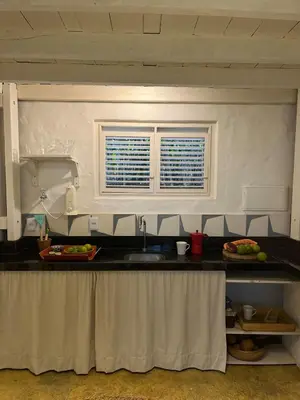 Refeições na casa de férias ou nas proximidades