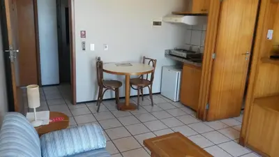 A cozinha ou kitchenette de Classic Residence Beira Mar