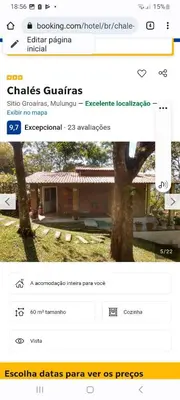 A planta de Chalé Guaíras