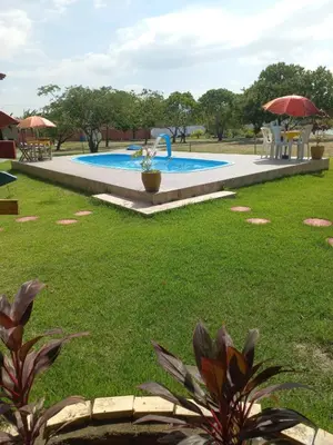 A piscina em ou perto de Pousada Sítio Boas Novas