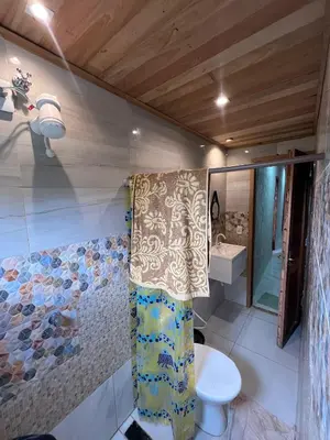 Uma casa de banho em Casa Refúgio do Alto
