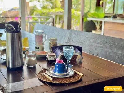 Comodidades para chá e café em Vila Pukara - Moitas