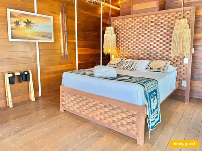 Uma cama ou camas num quarto em Vila Pukara - Moitas