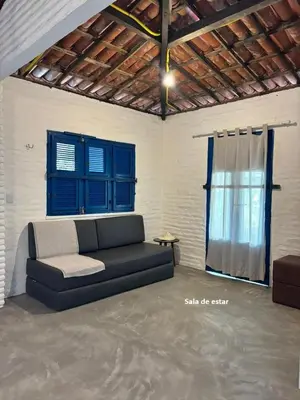Uma área de estar em CasaBi - Casa na Taiba 4 quartos