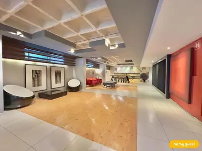 A cozinha ou kitchenette de Loft Praia Entrelinhas