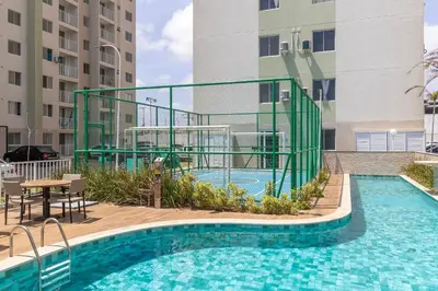 A piscina em ou perto de Mirante #1004 - Apê confortável by Carpediem