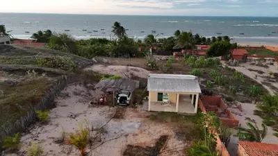 Paisagem natural perto da casa de férias