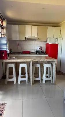 A cozinha ou kitchenette de Sunrise Apartamentos