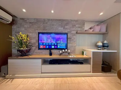 A planta de Exclusiva e Única Cobertura Duplex do Golf Ville