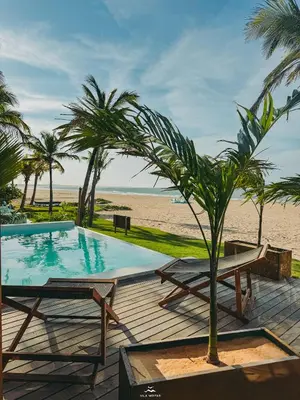 A piscina em ou perto de Vila Moitas Casa TUPI