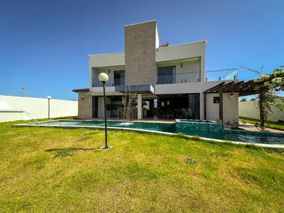 O edifício onde a casa de férias está situado
