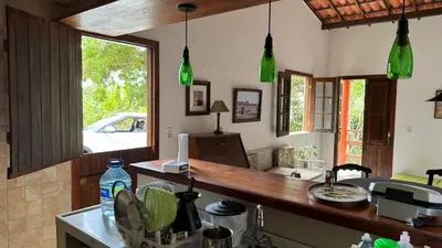 Uma área de estar em Maison in Mulungu