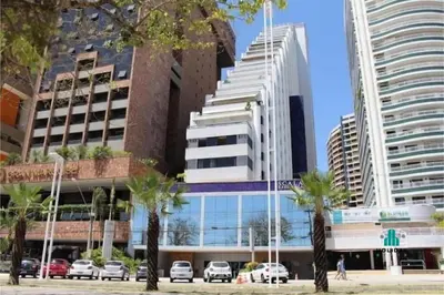 O edifício onde a casa de férias está situado