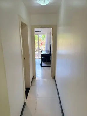 Uma área de estar em Eco Paradise 126 Cumbuco - Um refúgio à beira-mar