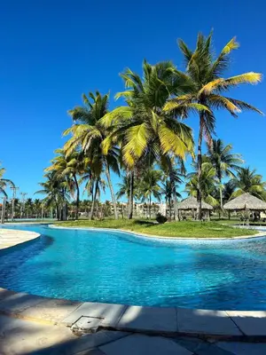 A piscina em ou perto de Apto EnCanto do Mar - Apenas 50m da praia e piscinas! Aquaville Resort