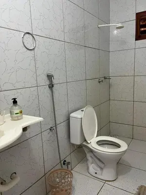 Uma casa de banho em Casa de praia em Mundaú