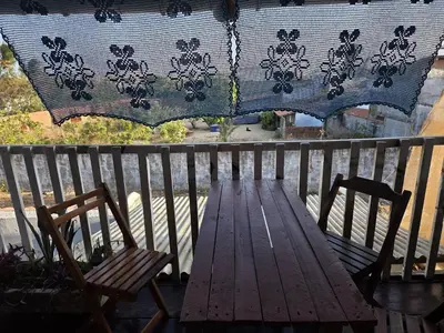 Uma varanda ou terraço em Casa Ma Cherie Jericoacara
